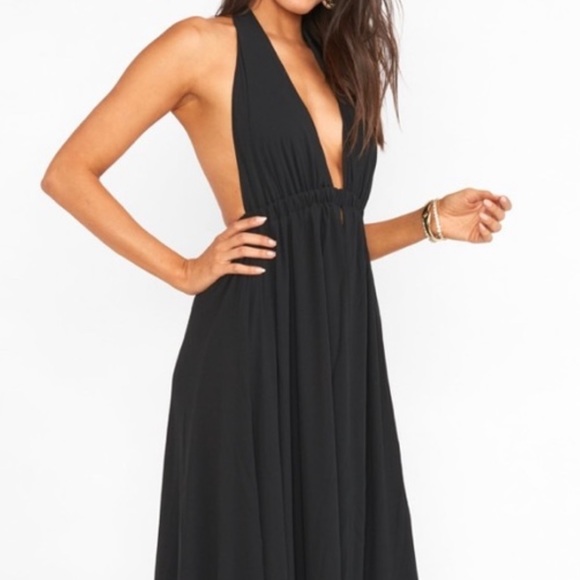 SHOW ME YOUR MUMU Luna Halter Dress NWT S - Picture 3 of 5